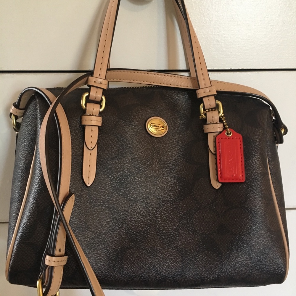 Coach Handbag w/ Crossbody Strap